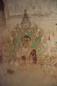 Wall painting in Bagan